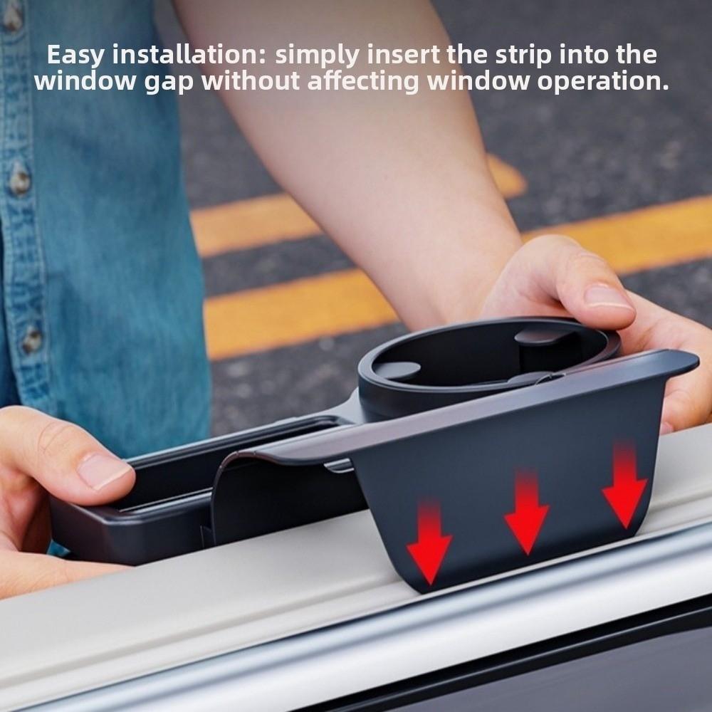 Space-Saving Car Organizer Box Waterproof Drink Bottle Holder Phone Storage