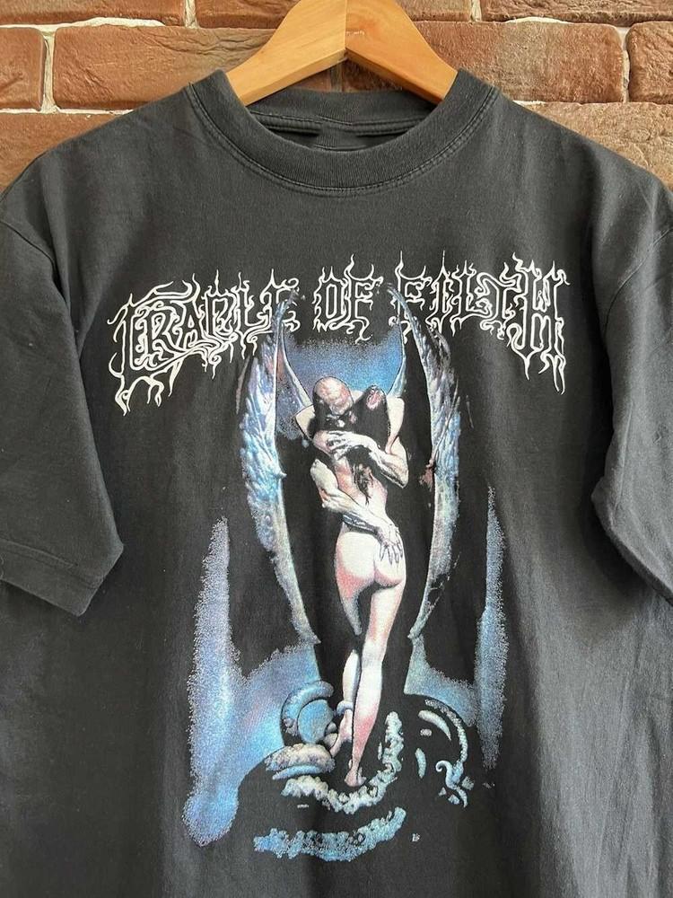 Винтажная футболка группы Cradle Of Filth Унисекс Концертная S - 5XL SN168 Унисекс Футболка