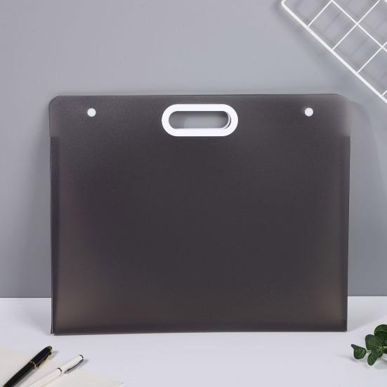 Папка для художественного портфолио 17x13 дюймов/13x11 дюймов, пластиковый футляр для хранения произведений искусства с ручкой для рисования, эскиза, фотографии, плаката формата А3, А4