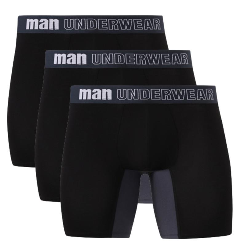 3 шт., мужское нижнее белье большого размера, трусы-боксеры ML XL 2XL 3XL 4XL 5XL 6XL 7XL