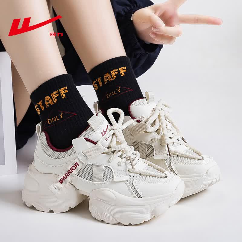 Warrior Women's Chunky Platform Casual Sports Shoes