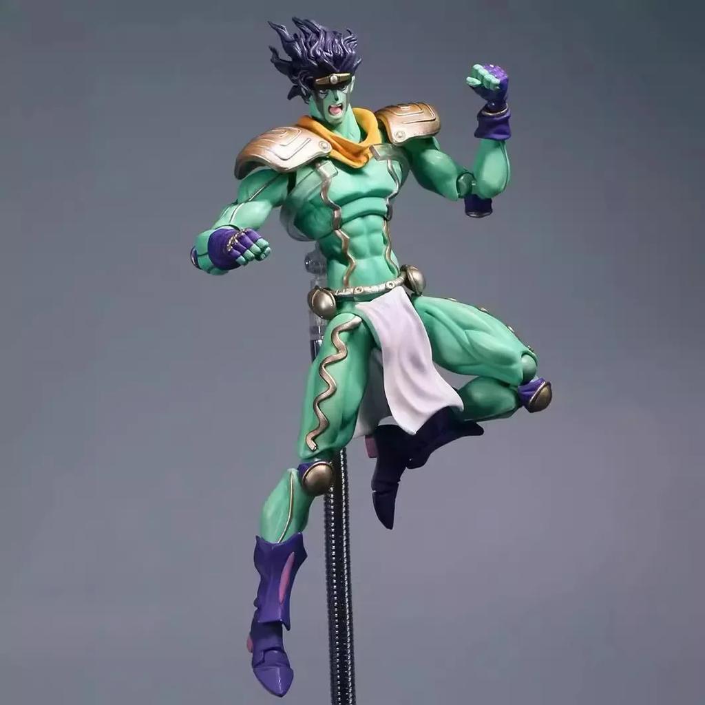 25 см Аниме Фигурка JoJo's Bizarre Adventure Куджо Джотаро Дио Брандо Стоящий ПВХ Фигурка Действия Коллекционные Игрушки Модель Подарок