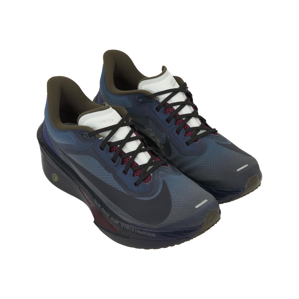 Nike Zoom Fly 6 Удобные Беговые Кроссовки Унисекс Сине-Серые IQ3430-476