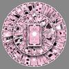 78 Black Pink Tarot Card Graffiti Stickers Personalized Creative Trend DIY Skateboard Suitcase Stickers Waterproof