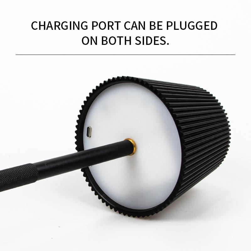 Сенсорная светодиодная настольная лампа с 3 режимами, перезаряжаемая, с регулировкой яркости, ночник, креативная окружающая ночная лампа для декора спальни, гостиной, бара