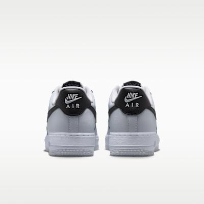 Мужские кроссовки Nike Air Force 1 Прерывистая весна 'Серый Белый Черный'
