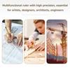 High-Precision Scale Ruler Marking Ruler T-Type Hole Ruler Right Angle Ruler Multifunctional
