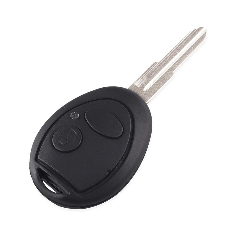 KEYYOU For Land Rover Blank Key Case Cover Fob 2 Buttons Uncut Blade Remote Car Key Shell For Landrover Sport LR3 Discovery