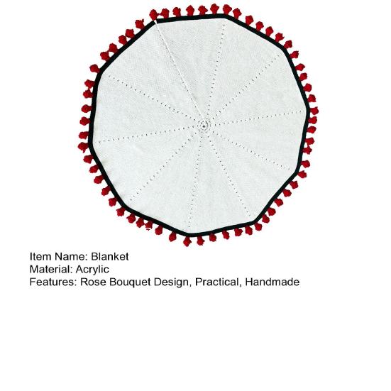 Вязаный крючком букет роз, плед ручной работы с цветами, вязаное крючком одеяло с розами для дома, кровати, дивана, декора, подарка на годовщину