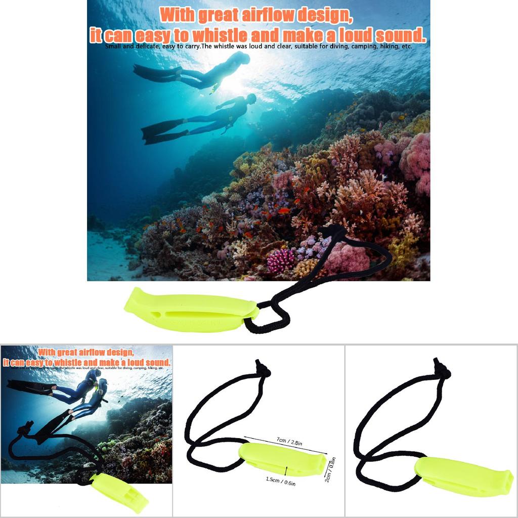 Loud Survival   Emergency   Whistle for Diving Hiking Camping(Gray)