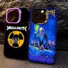 Music Band M-Megadeth Phone Case For IPhone 17 16 15 14 13 Pro 12 11 Pro Max PLUS Color Back Cover