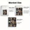 Maine Coon Portraits 2D Flat Pattern Flannel Blanket, High quality All Seasons, Home Decor, Warmth and Comfort, Perfect for Christmas Gifts.