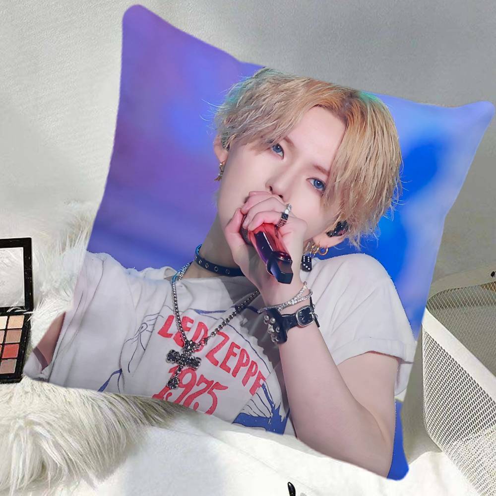 Kanemoto Yoshinori Pillow Case Square Pillow Bedroom Sofa Leisure Comfort Cushion Car Home Decoration