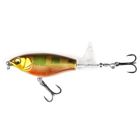 5 шт. 9,2 см/12 г Топвотер рыболовная приманка с вращающимся пропеллером Дальнобойная Плавающая Брызгающая Искусственная приманка Пресноводная Морская Форель