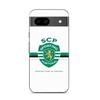 Чехол для Google Pixel 8a SCP SPORTING PORTUGAL БЕЛЫЙ ФОН