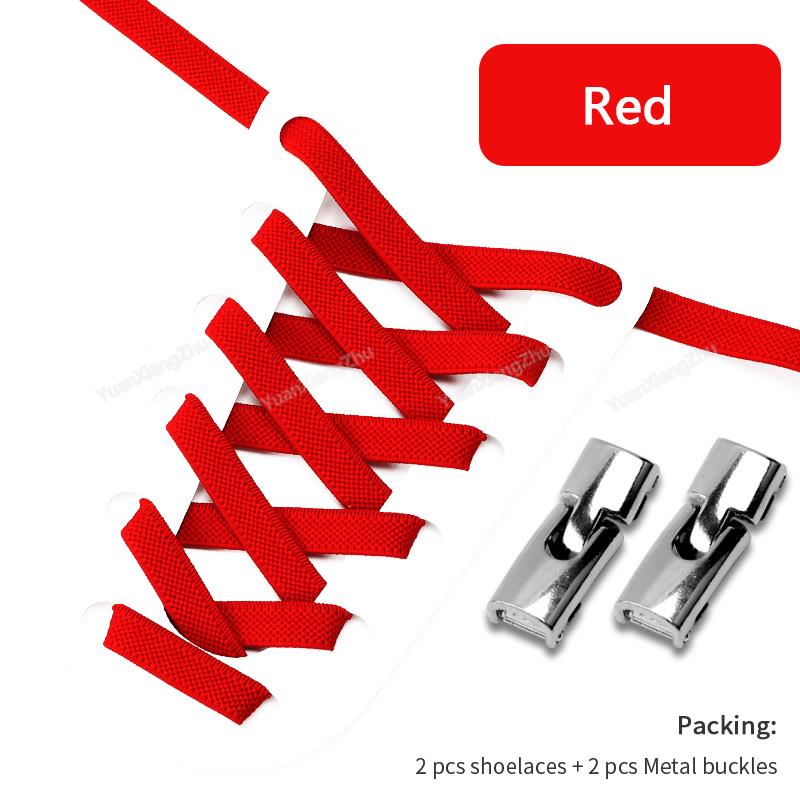 Новые шнурки с перекрестным замком без завязок, кроссовки на эластичных шнурках шириной 8 мм для детей и взрослых, шнурки без завязок, резиновые ленты, аксессуары для обуви