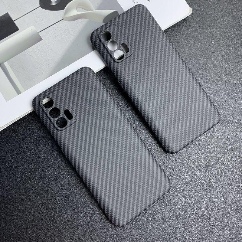 Ультратонкий Жесткий Чехол для Realme GT Neo 2T 3T GT2 Pro GT Master Edition PC Текстура Углеродного Волокна Чехол для Телефона Стильный Роскошный Бампер