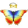 Party Favor Partyprop Fairy Kids Cloak Butterfly Wings Shawl Costumes Accessory Butterfly Scarf