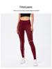 Women's Fleece-Lined High-Waisted Yoga Leggings with Pockets - Warm for Autumn/Winter - Style 12366