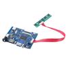 50-контактный TTL 40-контактный LVDS плата драйвера ЖК-экрана ЖК-дисплей в сборе 1024X600 комбинированная плата контроллера драйвера