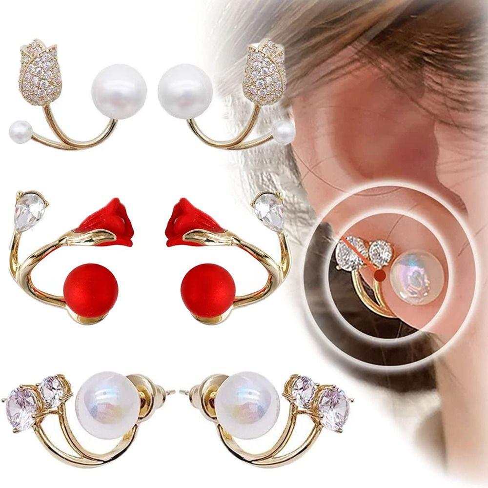 Серьги для акупунктуры Серьги для лимфатической магнитотерапии Серьги для лимфатического дренажа