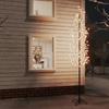 VidaXL LED Tree Cherry Blossom Christmas Decoration Holiday Ornament Party Decoration Living Room 368 LEDs 345134
