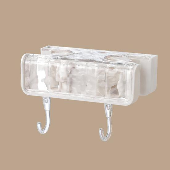 Держатель для швабры, двусторонний зажим для швабры, стойка для метлы без перфорации, компактный органайзер для ванной комнаты с крючком для дома