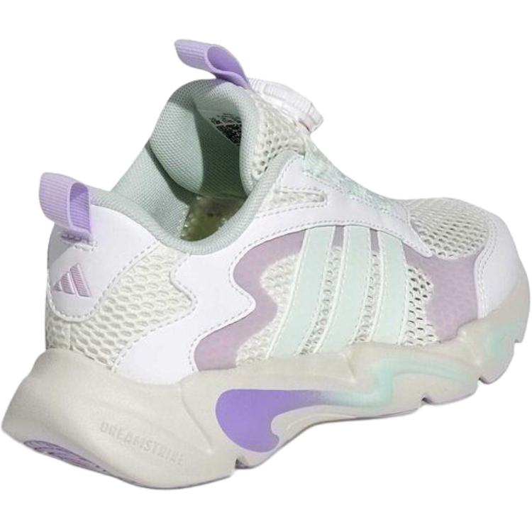 adidas Playflex Habu Универсальные Удобные Низкие Повседневные Кроссовки Детские Белый Зеленый Фиолетовый KI1857