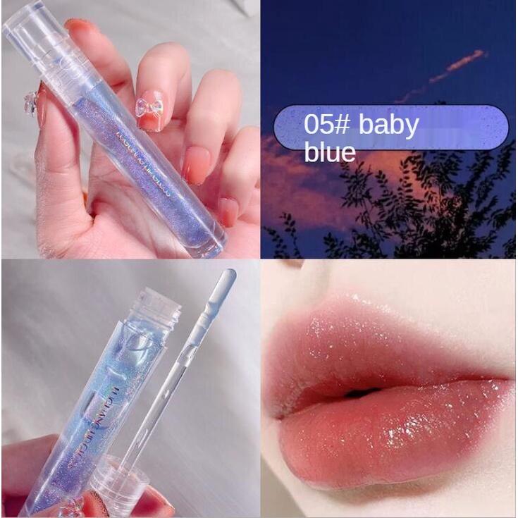 Водостойкий и устойчивый к поту, блеск для губ, увлажняющий блеск для губ, жидкая помада