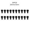 20PCS Battery Terminal Cover Boots Insulating Protective Lug Cap 12x20mm