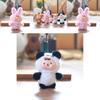 Adorable Rabbit Plush Doll With Pp Cotton Filling For Backpacks And Gifts
