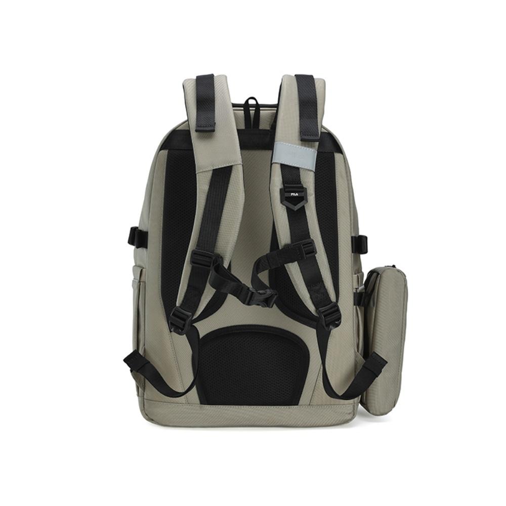 New FILA ORIGINALE Fabric Backpack Men's Cloud Wheat F13M539105FLK