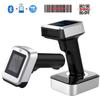 Barcode Scanner with Charging Base 2d Handheld Wireless & Bluetooth Bar Reader with Display Screen PDF417 Data Matrix Qr Code Reader