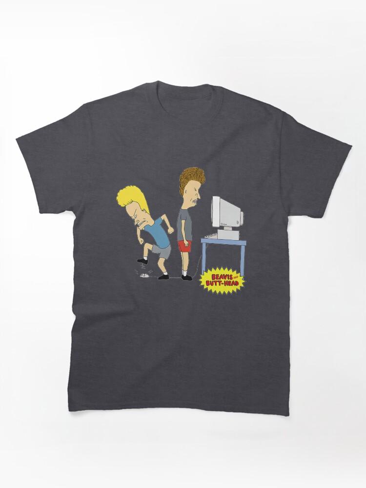 Beavis and Butt Head Couple beavis butthead cannot use computer Classic Unisex T-Shirt