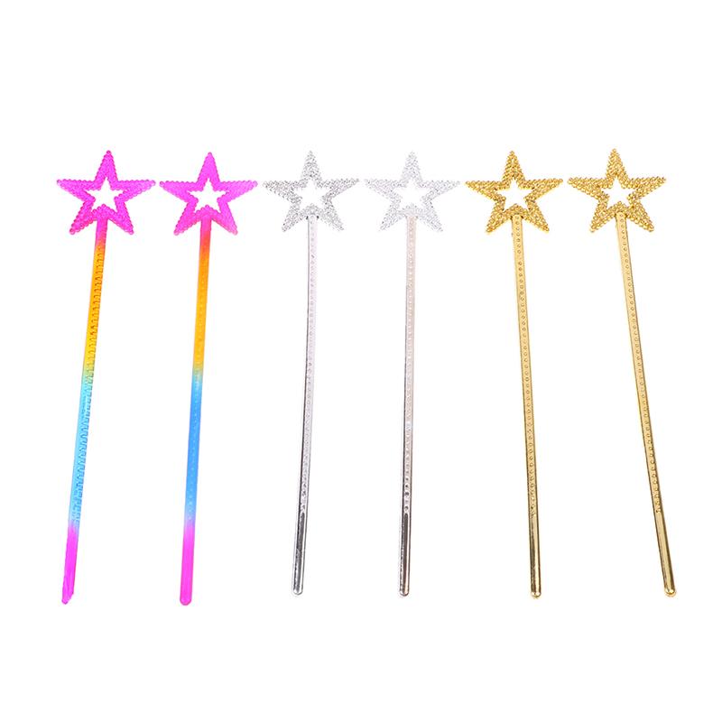1 Pcs Fairy Wand Angel Star Magic Wand Five-Pointed Star Princess Magic Fairy Cane