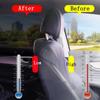 Car Window Sunshade 2PCs Mesh Car Styling Breathable Sun Shade Curtain Auto Rear Side Window Sun Visor Cover Kids UV