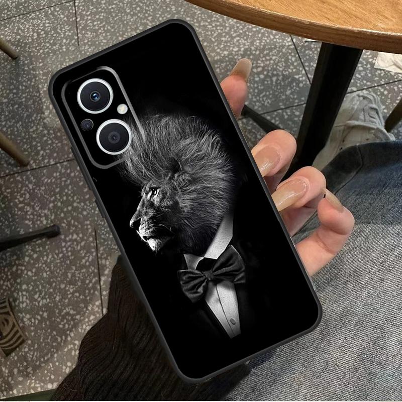 Мужской костюм Рубашка Галстук Для OPPO Reno 11F 12F 13F 14F 8T 10 11 12 13 14 Pro 8 7 Lite OPPO Find X8 X6 X5 X9 Pro Чехол