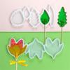 Форма для мастики в виде цветка и листа, Форма для печенья, DIY, Мультяшная пресс-форма для выпечки, Инструменты для печенья на день рождения, Инструменты для украшения торта