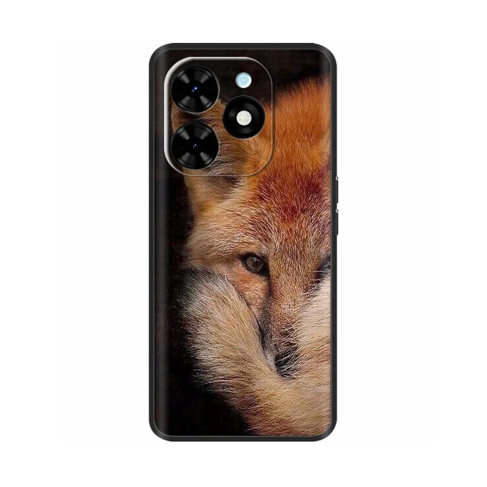 Чехол для Spark Go 2024 для Tecno Spark Go 2024 Чехол для телефона Милый панда Задняя крышка для Techno Spark Go 2024 Защита Coque Fundas