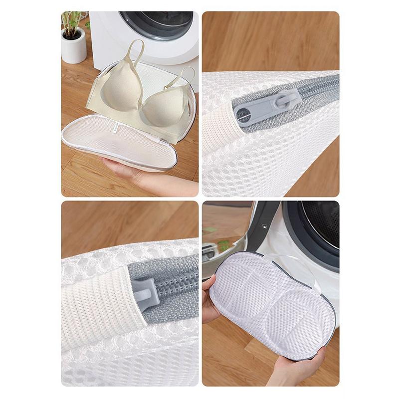 Мешок для стирки бюстгальтера, пакет для стирки нижнего белья, чистый чехол для бюстгальтера, антидеформационный сетчатый карман, специально для стиральной машины