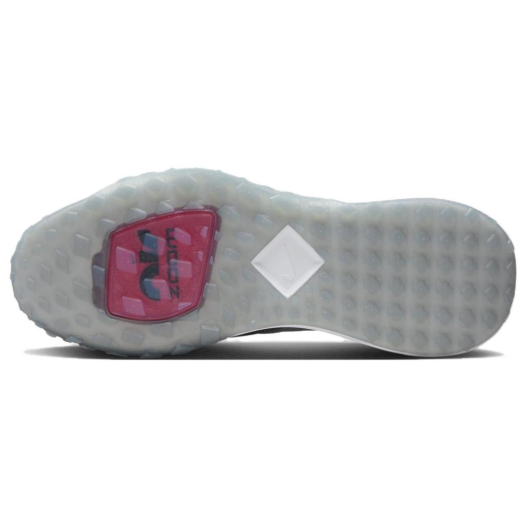 Nike Air Zoom Diamond Elite Turf Wolf Grey Мужские кроссовки Холодно-серые Ярко-малиновые белые DZ0503-002