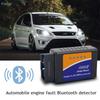 Bluetooth OBD2 Сканер, Диагностический сканер OBDII для автомобиля, Считыватель кодов неисправностей Check Engine для всех автомобилей с протоколом OBD2