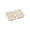 Pearl Metal Freezer/Refrigerator Tray Containers for Prepared Meals, 130ml x 4 Blocks (Set of 2), Perfect for Lunch Boxes, Side Dishes, and Baby Food,