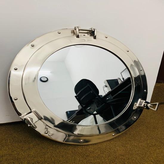 Морской никелированный канал, лодка, иллюминатор-окно, корабль, круглое зеркало, настенный декор