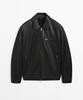 Кожаная куртка Massimo Dutti с карманами из кожи наппа