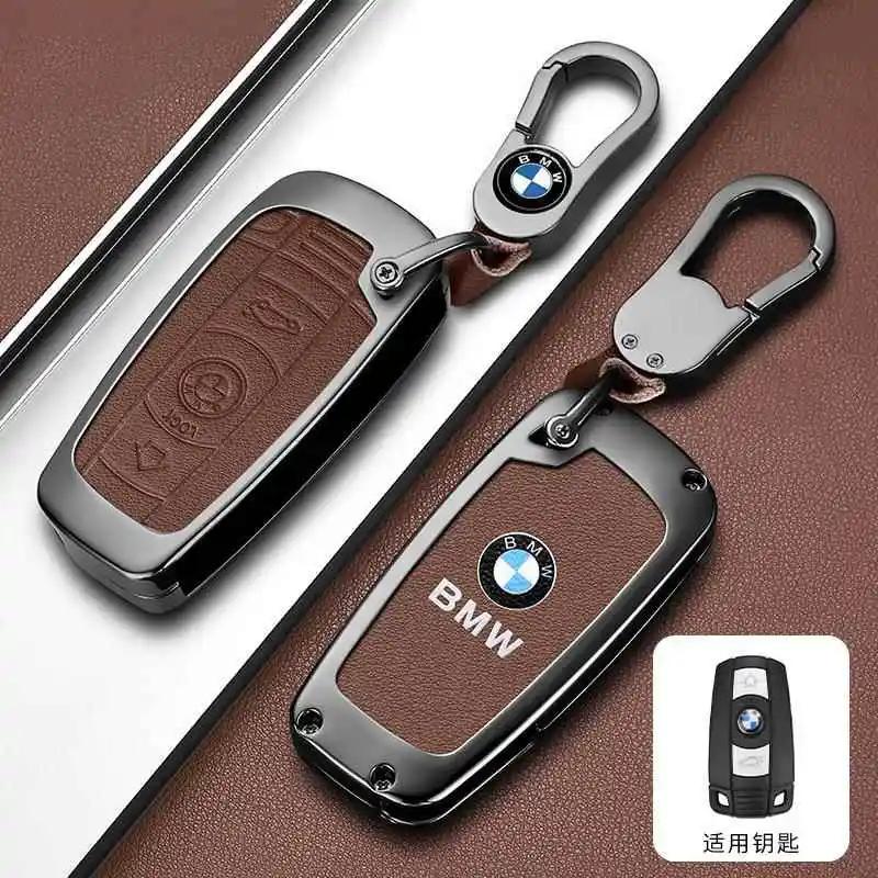 KLIB4 New 2025 New Smart Car Key Case Cover Fob For BMW E60 E61 E70 E81 E87 E90 E91 E92 X1 X5 X3 1 3 5 6 Series Z4 Protector Shell