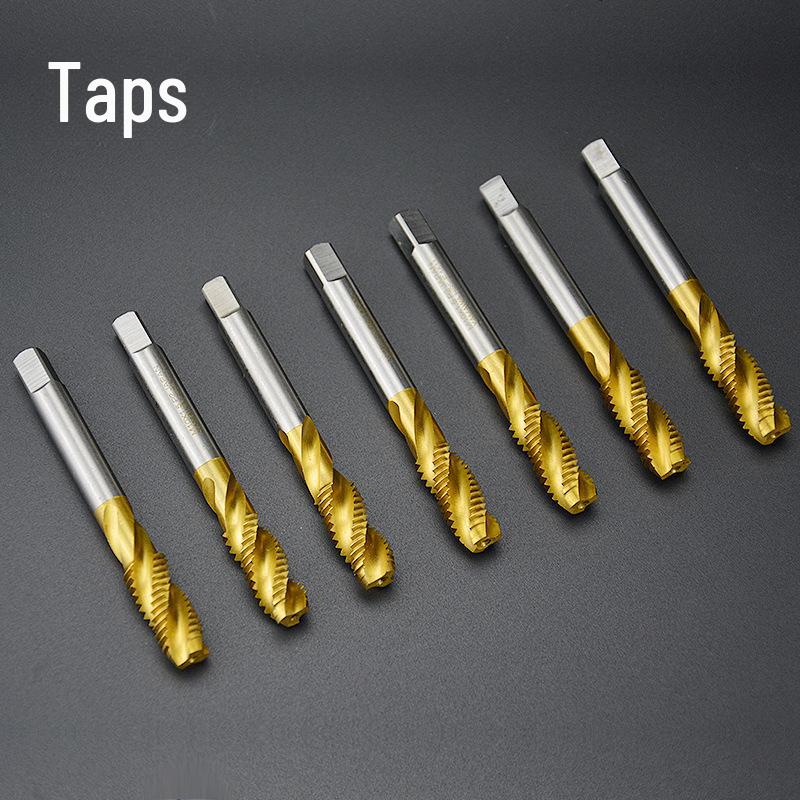 Титановый спиральный метчик для резьбы M2-M10