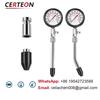 Cylinder Compression Tester 0-300 PSI Kit for Car Motorcycle Engine with M10 M12 Adapters Petrol Pressure Gauge Tool