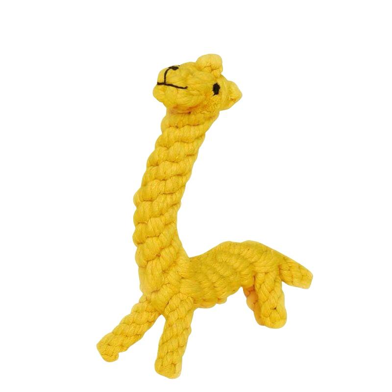 6x Набор игрушек из веревки для собак Прочные и долговечные жевательные игрушки с узлами Мяч для питомца Щенка Медведь Хлопковая игрушка Оптом