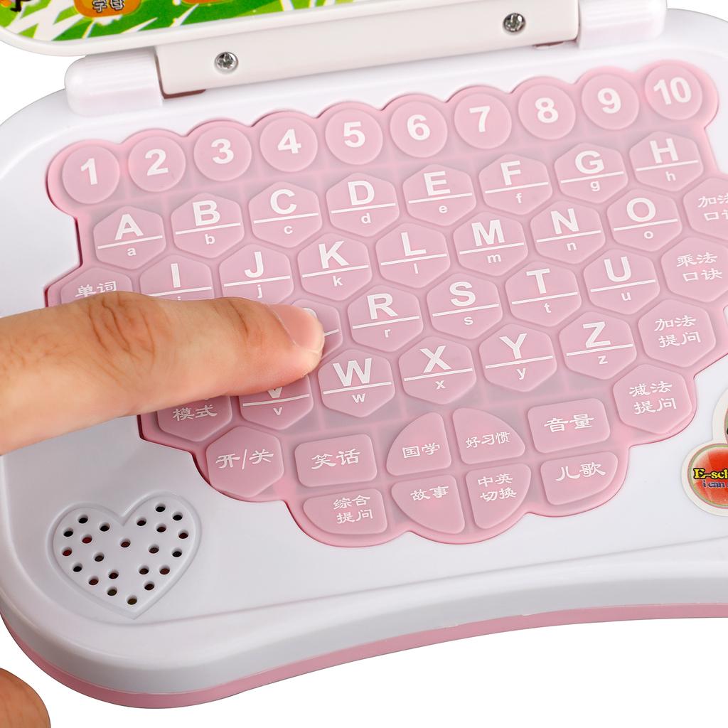 Bilingual Chinese English Learning Small Laptop Drop Resistant Crash Resistant Kids Computer